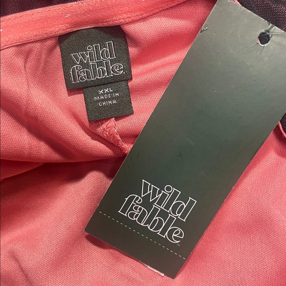 Wild Fable Mesh Overlay Strapless Bodycon Midi Dress Various Sizes | NWT - Picture 4 of 5